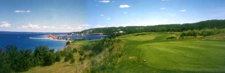 Northern Michigan golf course.