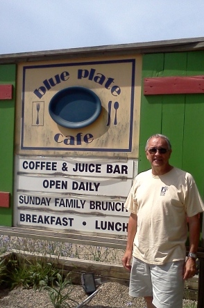 Blue Plate Cafe on Red Arrow Highway Michigan