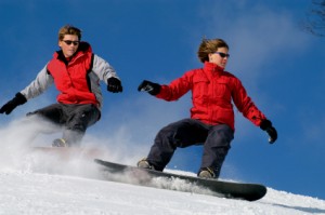 Michigan snowboarding.