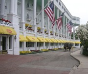 The Grand Hotel, Mackinac Island, Michigan.