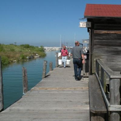 Leland's Fishtown dock