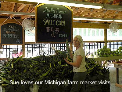 Michigan farm markets.