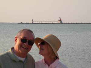 St. Joseph Michigan beach.