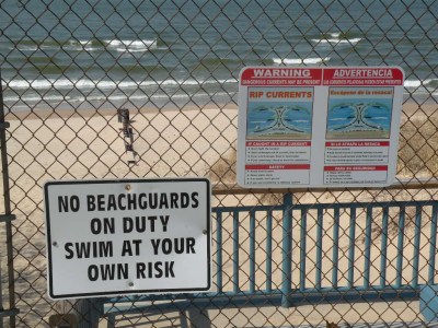 Lake Michigan Rip Tide