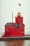 Big Red Lighthouse in Holland Michigan