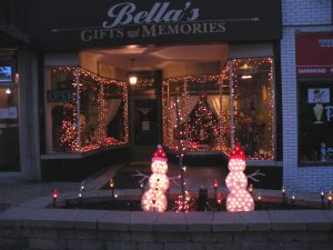 Michigan small town Christmas. Michigan small town Christmas.