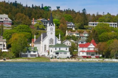 Mackinac Island wedding