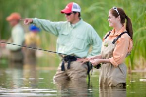 Michigan rivers and streams offer great fishing.