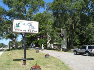 Tabor Hill tasting room on Red Arrow Highway.